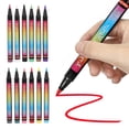 thumbnail image 3 of Pluma De Esmalte De Uñas, 12 Piezas De Cabeza Para Decoración De Uñas, Pluma De Graffiti De Alta Elasticidad Para Patrones Hermosos, 3 of 7