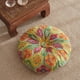 thumbnail image 3 of Nvzi Cojines de asiento para silla redondos estilo bohemio, decorativos, con diseño de mandala, suaves y cómodos, para sala de estar, cocina, oficina o lectura (rojo, 16"), 3 of 3