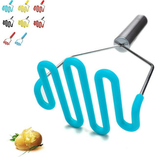 Tovolo Silicone Potato Masher, Stainless Steel Handle & Core, Food Mashers  Kitchen Utensil, Vegetable Ricer & Avocado Blender, Scratch-Resistant &  Heat-Resistan… in 2023
