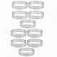 thumbnail image 2 of 9cm Round Dessert Molds Set of 10 for Tarts and Fruit Cakes with Ventilation Holes, 2 of 5