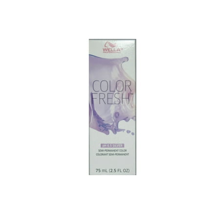 Wella Color Fresh Semi-Permanent Hair Color 0/8 pH 6.5 Silver - Pearl (2.5 fl oz)