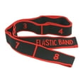thumbnail image 2 of Banda elástica de yoga para mujer, equipo de estiramiento, banda de resistencia Rojo, 2 of 9