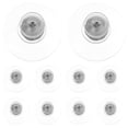 thumbnail image 1 of MasteelfCA 10 Pcs Ventouses Transparentes en PVC pour Porte-Fenêtre, 1 of 9