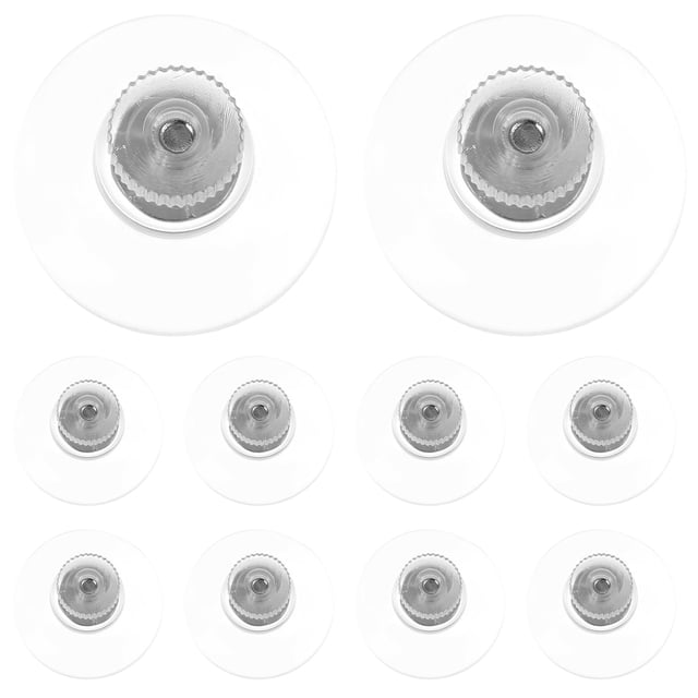 MasteelfCA 10 Pcs Ventouses Transparentes en PVC pour Porte-Fenêtre