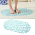 thumbnail image 2 of Alfombrill Baño de 2 Piezas para Baño, Alfombrilla de Plástico de Antimoho, Lavable a Macarena alfombras de baño antideslizantes, 2 of 8