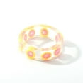thumbnail image 2 of XZNGL Cute Acrylic Resin Rings Colorful Summer Knuckle Transparent Rings, 2 of 9