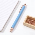 thumbnail image 4 of Bolígrafo para regalos publicitarios de oficina y negocios: bolígrafo con botón pulsador, acabado mate y tinta de escritura fluida, agarre ergonómico y cómodo para uso profesional., 4 of 6