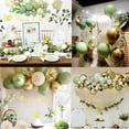 thumbnail image 6 of SPECOOL Olive Green Party Decorations Naughty, Sage Green Gold Bridal Shower Party Decor and Supplies Kit - Bride Veil, Bride To Be Sash & Green Gold Beige Balloons, 6 of 7