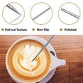 thumbnail image 4 of 20Oz/600Ml Stainless Steel Cup Milk Coffee Cappuccino Latte Milk Jug Cup, 4 of 6