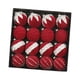 thumbnail image 2 of 16 piezas de adornos navideños de terciopelo para colgar decorativos de Navidad Rojo, 2 of 9