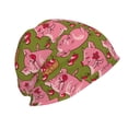thumbnail image 3 of Gaeub Cartoon Pigs Knit Cuffed Beanie Top Level Beanie Men Women Winter Knit Caps Soft Ski Hat, 3 of 7