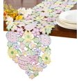 thumbnail image 1 of Camino De Mesa De Primavera De Pascua, 13.0 In? 68.0 In, Huevos Bordados, Flores, Huevos Florales, Bufanda Para El Hogar, Cocina, Comedor, Primavera, Vacaciones, Decoración De Mesa (Camino De 13.0 In?, 1 of 1