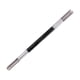 thumbnail image 2 of Punzón para cerámica, herramienta de tallado, cuchillo perforador, punzón de arcilla de doble cabezal, acero inoxidable 7 mm a 8 mm, 2 of 9
