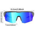 thumbnail image 5 of Bluetooth Smart Sunglasses, Polarized Open-Back Earphones, Suitable for Outdoor Sports, Cycling, Music, and Calls, Blue, 5 of 7