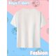 thumbnail image 2 of Trendy Casual 'Atitude' Letter T-Shirt, Featuring a Cute New Design with a Round Neck And Short Sleeves., 2 of 6