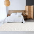 thumbnail image 4 of Luxe Weavers Modern Geometric Shapes Cream 2x8 Indoor Area Rug, 4 of 8