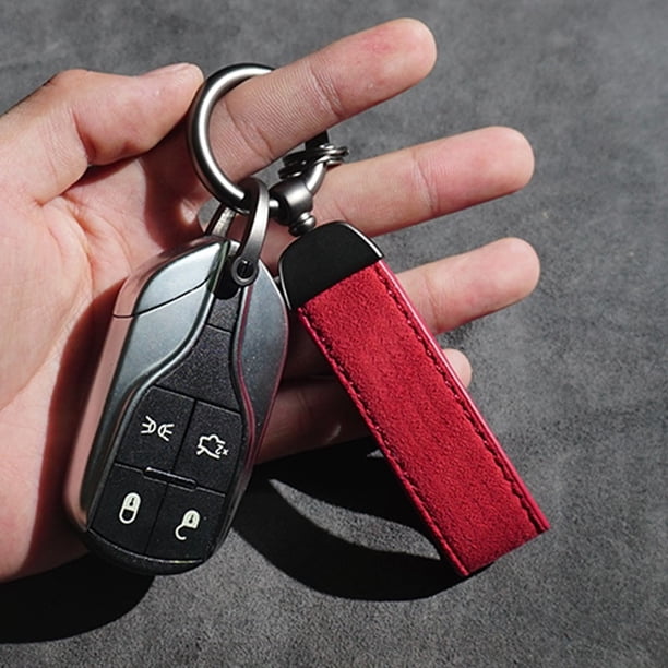 1pcs Key Ring Universal Keychain New Style Leather Car Key Chain Rings Car Accessories Key Chain Rings For Men And Women Metal05Russian Federation He Qiyong unisex