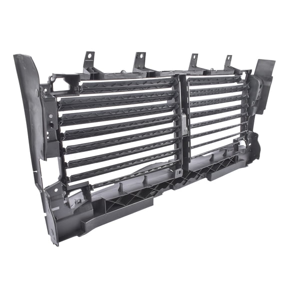 GELUOXI Front Radiator Shutter Assembly with Motor for Chevrolet Silverado 1500 Pickup 2019-2023 1Pc