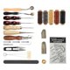 thumbnail image 1 of Leather CraftHand Tools Set for Sewing Stitching Stamping Carving Leather Artwork Leather Working Tools Kits, 1 of 5
