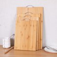 thumbnail image 2 of Tabla de cortar de bambú para el hogar, tabla de cortar de bambú gruesa, tabla de cortar saludable para la cocina, tabla de cortar de madera para cortar frutas, tabla de cortar carne, 2 of 6