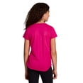 thumbnail image 3 of Reebok Girl's Legacy Short Sleeve Ruched Performance Top, Sizes 4-18, 3 of 6