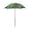 Green, variant on VMWMSSR Mini Plant Sun Shade Umbrella, Long Metal Wooden Pole Flower Pot Parasol, Waterproof UV Protection Plant Cover For Outdoor Potted Flowerss Patio Garden Planter Box(Red-10.63 Inch)