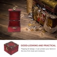thumbnail image 2 of Masteelf  Mini Wooden Case Rustic Decorative with Hinged Lid Colorful, 2 of 8
