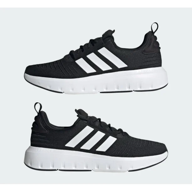 Adi - das Swift Run 23 Men's 11 Black/White Athletic Sneaker Running Shoe ID4981