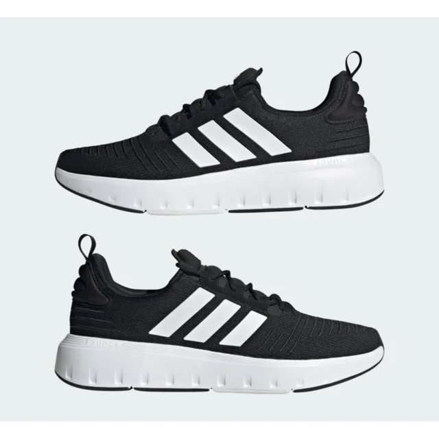 Ad-id-as Swift Run 23 Men's 11 Black/White Athletic Sneaker Running Shoe ID4981