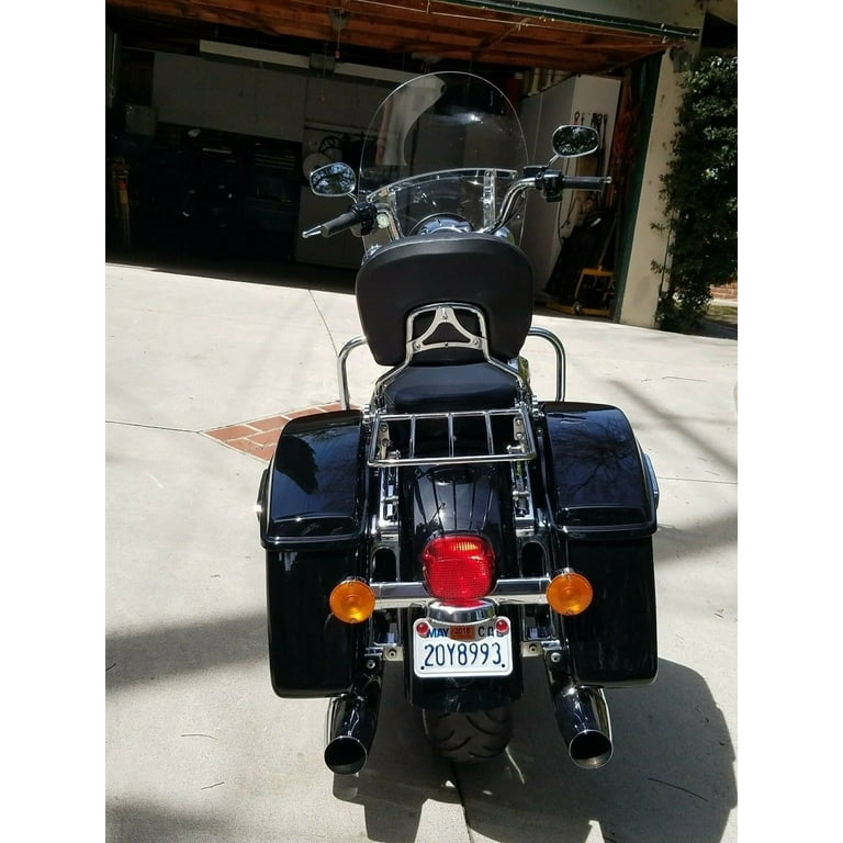 Road king sissy 2024 bar luggage rack