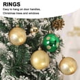 thumbnail image 4 of Christmas Ball Mini Ornaments Party Decorations Shatterproof Festival Pendant Hangings for Xmas Tree Decor - style 2, 4 of 6