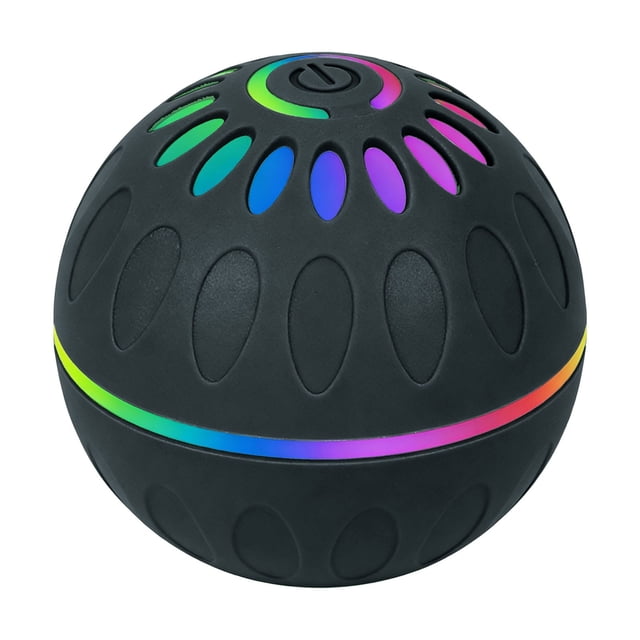 Interactive Self Driving Jumping with Intelligent Movement Chew and LED Lights To Boredom and Training USB Rechargeable