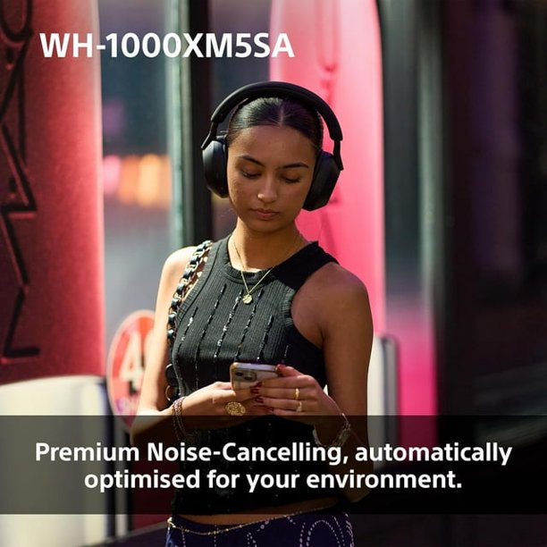 Sony WH-1000XM5SA Premium Noise Cancelling Wireless Over-Ear