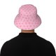 thumbnail image 5 of Fotbe Pink Bows Sombrero Tipo Pescador con Estampado – Sombrero de Sol de Algodón de Moda para Playa, Golf, Pesca, 5 of 6