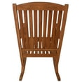 thumbnail image 6 of Leigh Country Sequoia Series Adult Rustic Acacia Hardwood Garden Relaxation Rocking Chair, Brown, 6 of 8