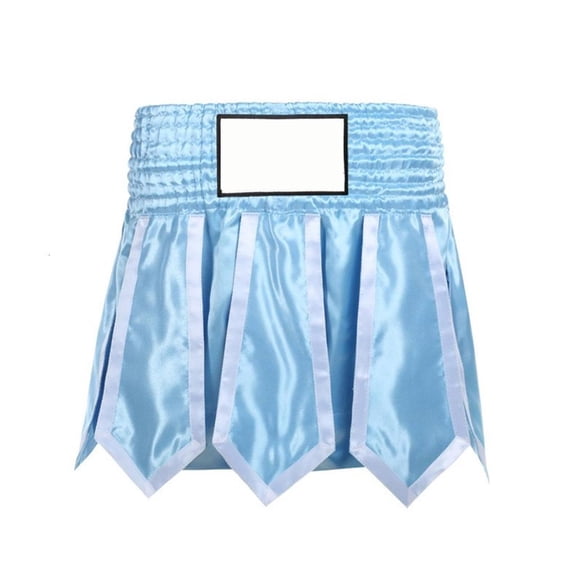 MOMOJIA Comfortable Kickboxing Shorts Moisture Wicking Polyester Flexible Training Trunks For High Intensity Training