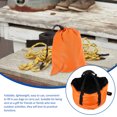 thumbnail image 2 of OULII Bassin Pliable Extérieur Pliable et Imperméable Lot de 11.4x9.8x5.5in pour Randonnée et Dérive Orange, 2 of 6