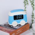 thumbnail image 4 of Reloj despertador digital LED con diseño de autobús multifuncional para habitación de niños: una idea de regalo divertida, 4 of 8