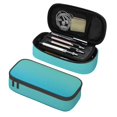 thumbnail image 3 of Sigee Teal Turquoise for Large Capacity Pencil Case, Pencil Pouch, Pencil Bag, Marker Pen Case for Women and Men, 3 of 5