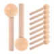 thumbnail image 1 of 10 ganchos de madera para tableros perforados, clavijas de madera para colgar cocteleras., 1 of 7