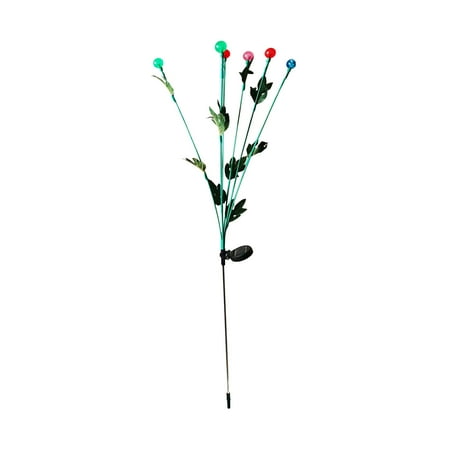 

Dezsed Holiday products Clearance Solar Powered F-irefly Lights Outdoor Waterproof Solar Garden Lights F-irefly L-awn Stake Light Wind-Driven Swing Garden Yard Decor Firefly-L-amp