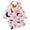 AA-#Pink209, variant on WOYY Girls Halloween Pajama Set Notch Collar Long Sleeve Shirt with Pants PJs, Sizes 3-14