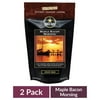 (2 Pack) Boca Java Maple Bacon Morning Flavored Whole Bean Coffee, 8 oz Bag