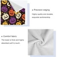 thumbnail image 3 of Dreamtimes Halloween Decorative Towel Set, Cartoon Pumpkins Print, 3-Piece Set with 30x60 inch Bath Towel, 16x28 inch Hand Towel & 13x13 inch WashclothDreamtimes, 3 of 6