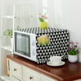 thumbnail image 4 of Universal Cotton Linen Dust Cover with Storage Bag for Kitchen Microwave Oven, 4 of 7