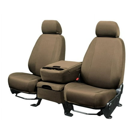 CalTrend Rear 40/60 Split Bench EuroSport Seat Covers for 2002-2004 Dodge Ram 1500-3500 - DG114-06HH Beige Insert and Trim