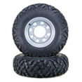 thumbnail image 2 of LIBRA ATV Tire & Wheel 26x9-12 6-Ply on 4 Lugs x 156 PCD 4+3 Silver Wheel-10395,SET 2, 2 of 3
