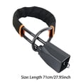 thumbnail image 3 of WUSUOWEI 1PC Car Steering Wheel Lock,Extendable Car Steering Wheel Seat Belt Lock ,27.9Inch,AntiTheft Device Prevention,Compact and Lightweight Lock,Reflective Lock for SUVs,Carts,Truck Van RV, 3 of 9