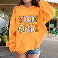 thumbnail image 2 of Mercatoo 𝐁ack to School Clothes for Teen Girls Oversized Ho𝐨dies Cute SIXTH GRADE First Day of School Sweatshirt Pullover, 2 of 7