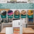 thumbnail image 3 of 30 Layers Commercial Food Dehydrator 2400W Dehydrated Dryer Fruit Vegetable Jerk Dryer 24h Timer, 3 of 8